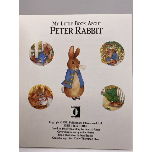7 My Little Book About Beatrix Potter Picture Books Children’s Vintage 1990s - Picture 7 of 16
